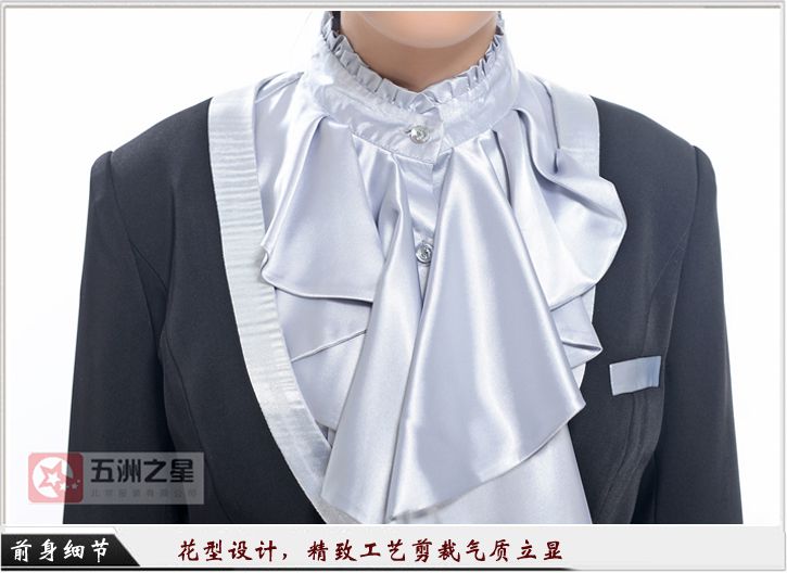 酒店职业装定制细节图