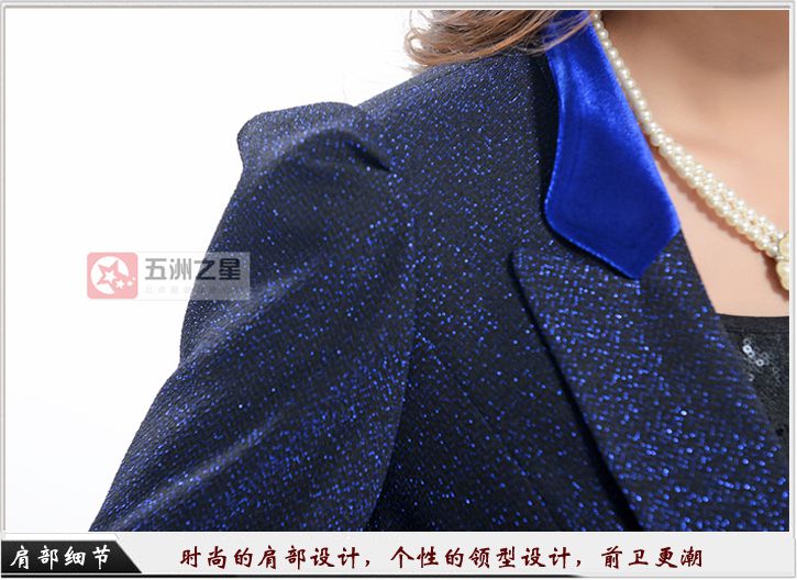 政府职业装女装定制细节图