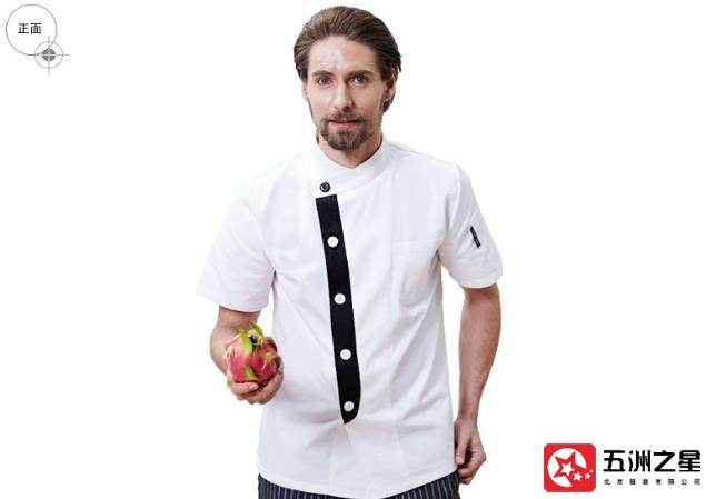 白色厨师工作服